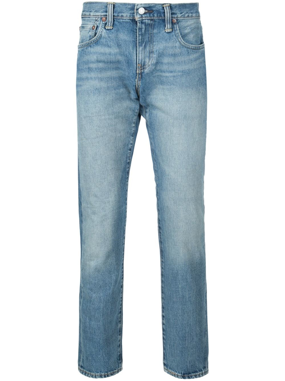 Lyst Levis Stonewashed Regular Jeans In Blue For Men