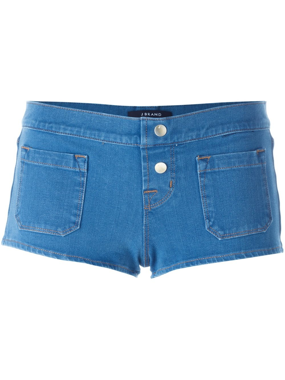 J Brand Denim Micro Shorts in Blue - Lyst