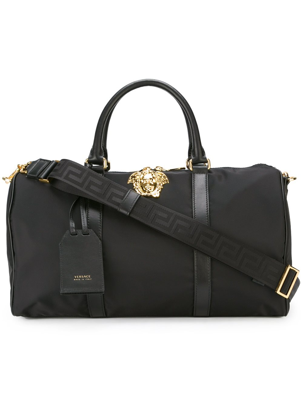 Versace 'palazzo Medusa' Duffle Bag in Black for Men | Lyst