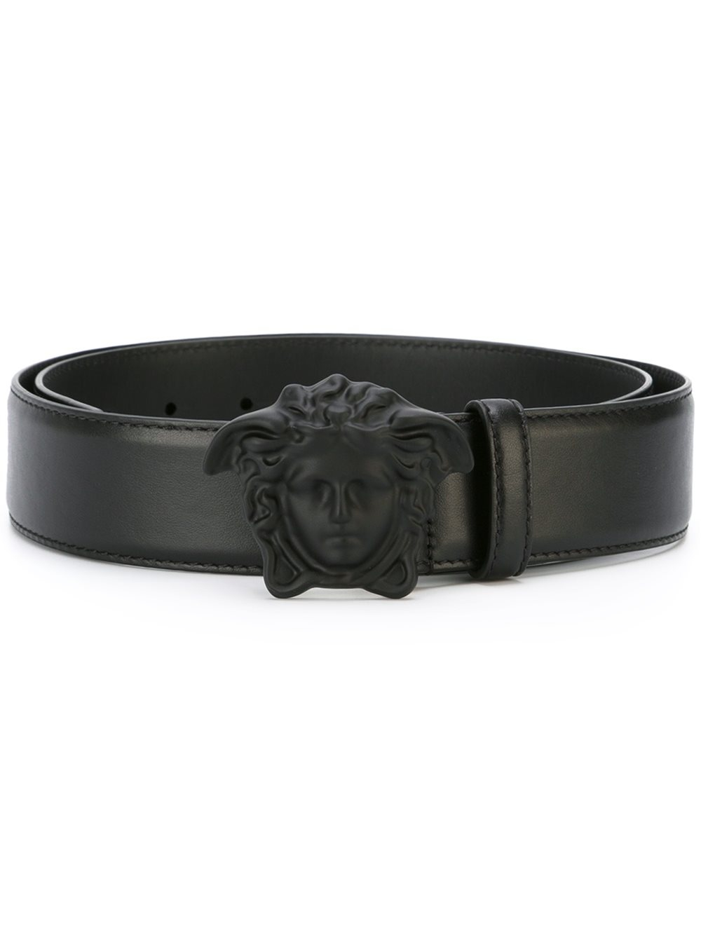 Versace 'palazzo Medusa' Belt in Black for Men | Lyst