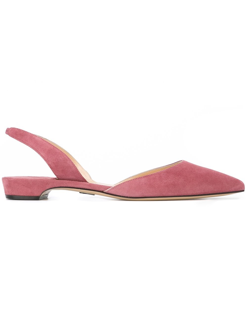 pointed toe ballerinas