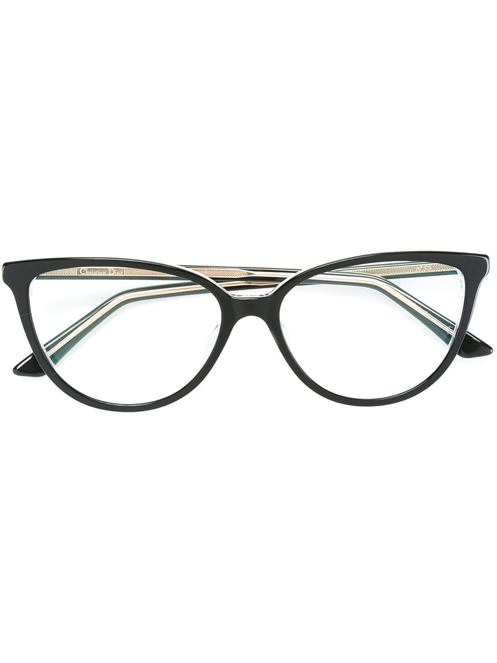 Dior Cat Eye Shaped Glasses in Multicolor (BLACK) Lyst