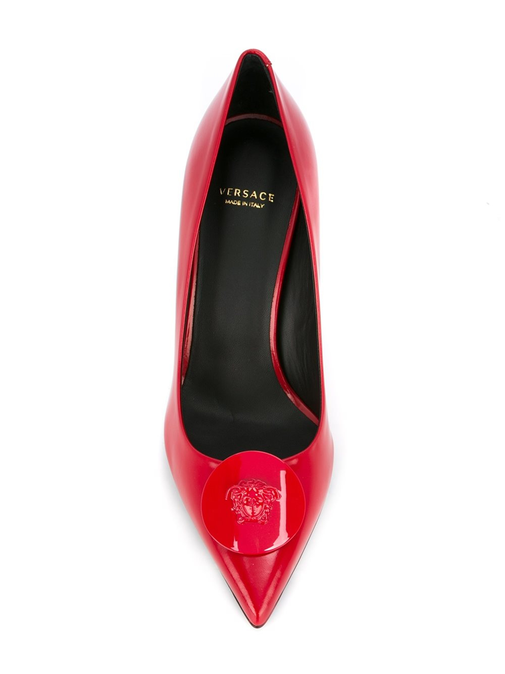 Versace red pumps Clearance
