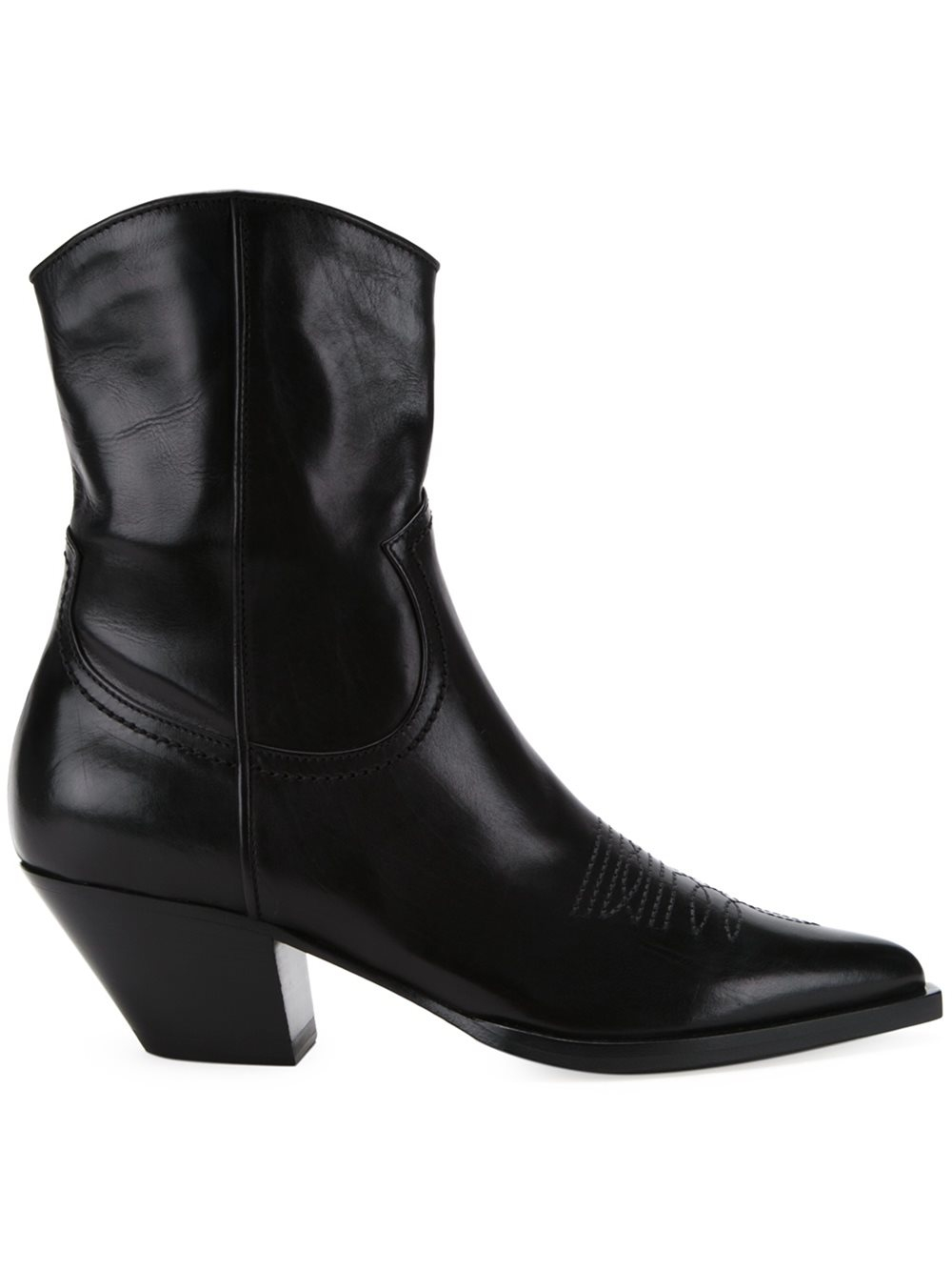black cuban heels