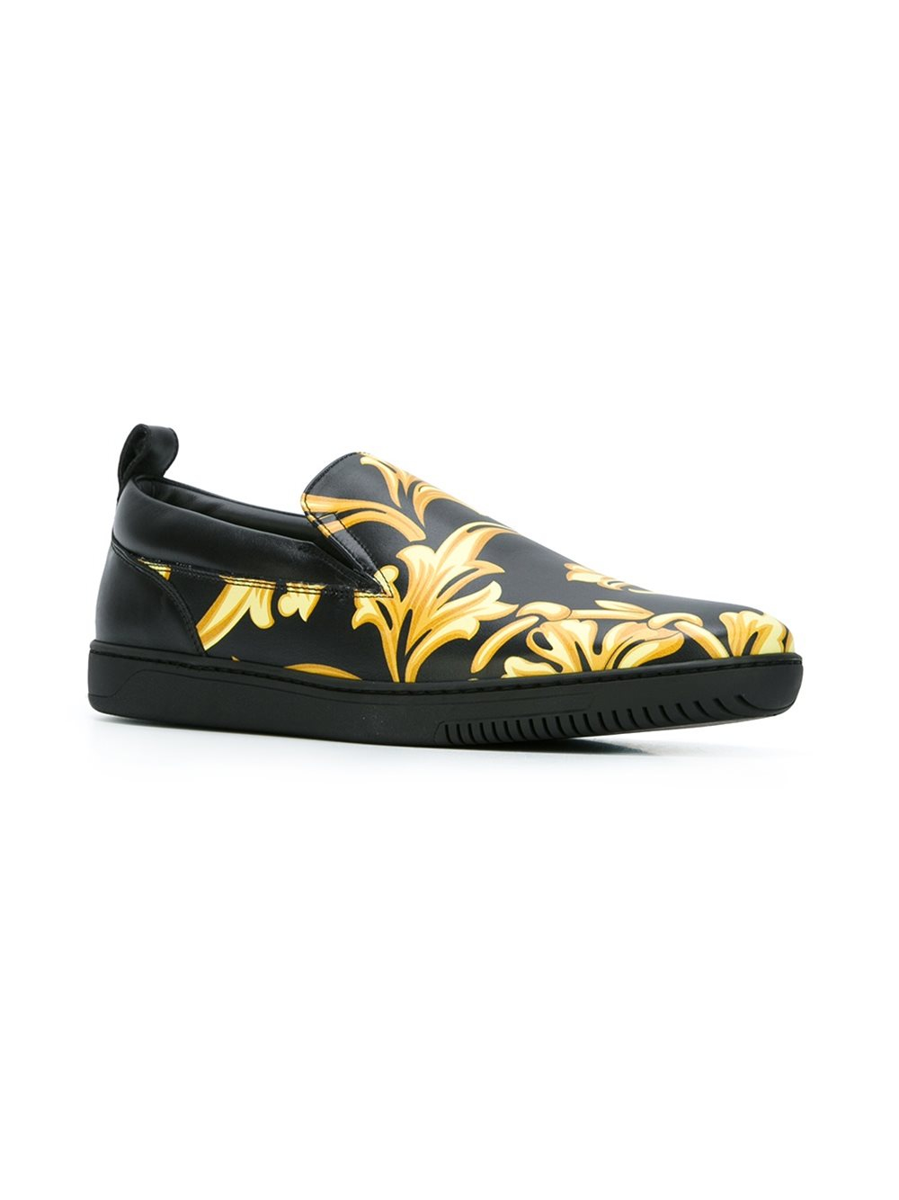 versace leather sneakers