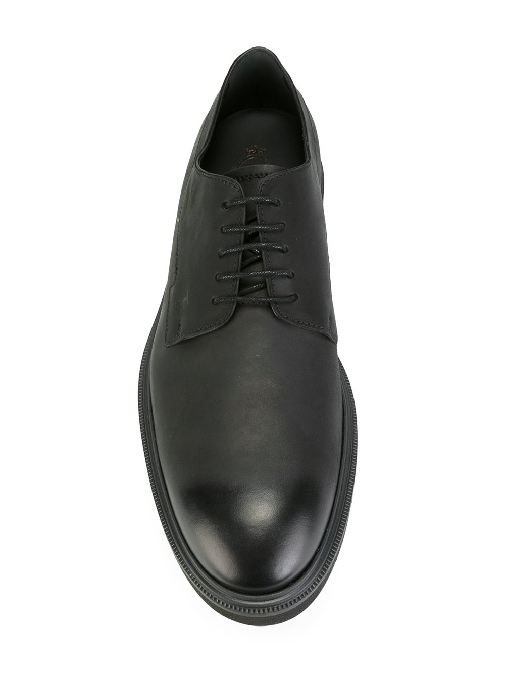 Lyst - Tod's Chunky Sole Derby Shoes in Black for Men