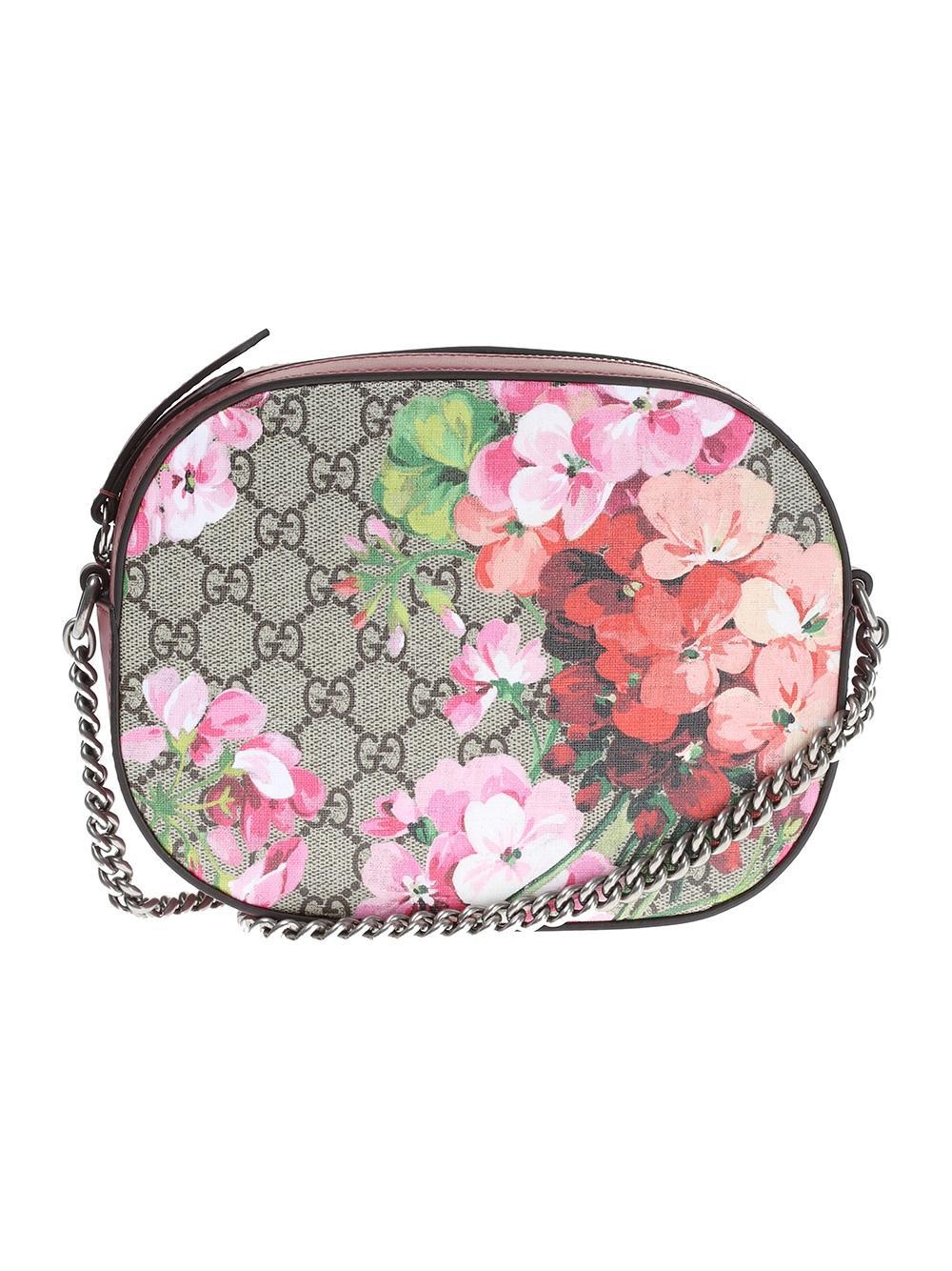 Gucci Gg Blooms Crossbody Bag in Pink
