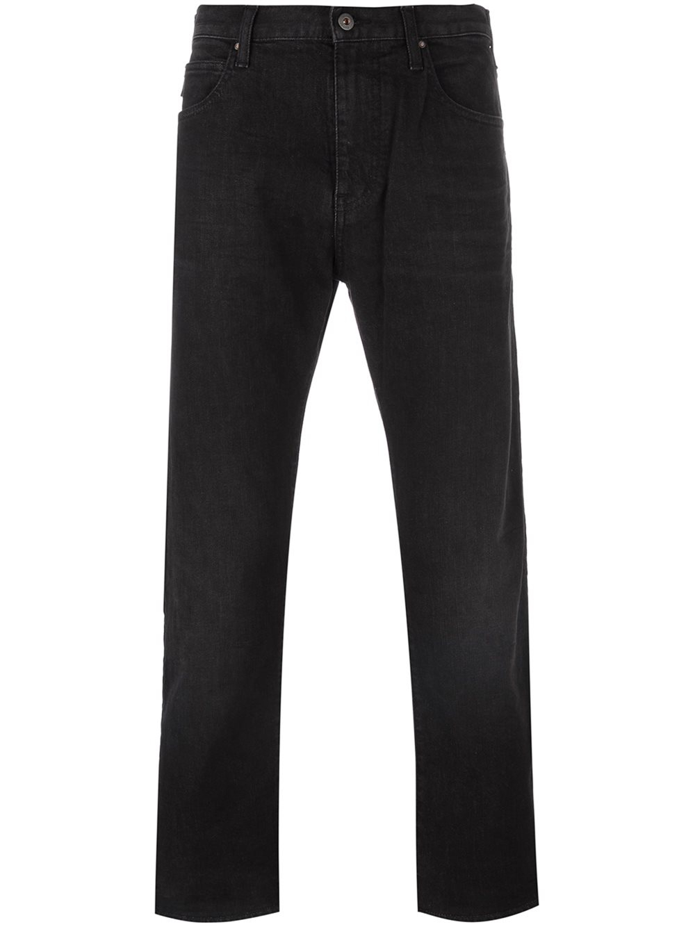 Black straight leg jeans men Different styles of men's jeans. Whether for their durability or their casual style, the right cut plays a key role in your comfort. Some common styles include loose fit, straight cut, and skinny fit.