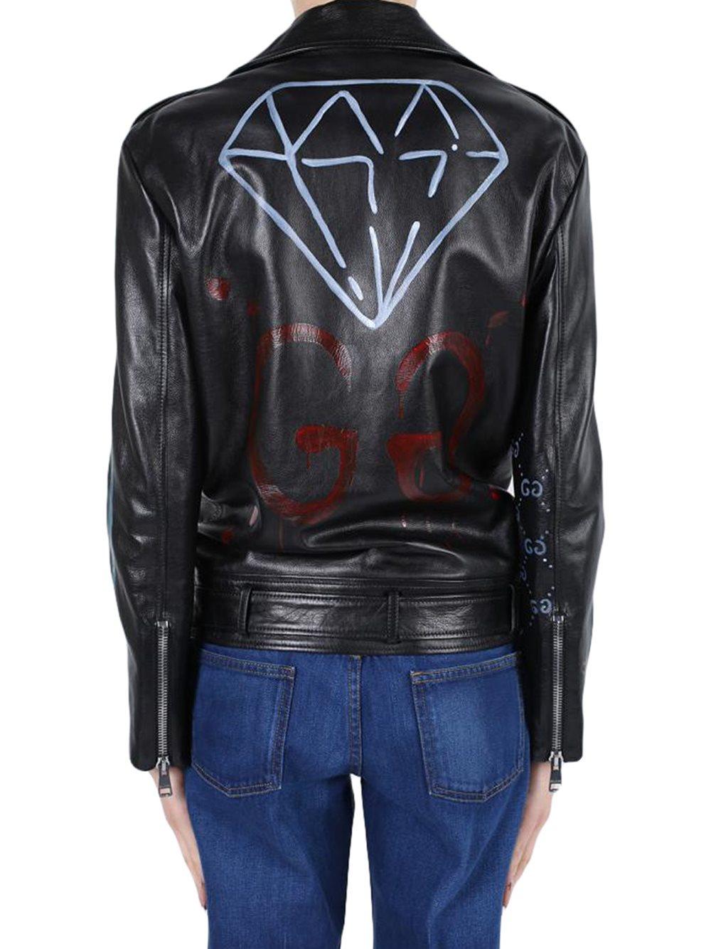 gucci graffiti jacket