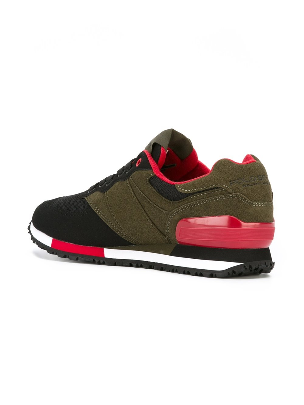 ralph lauren green trainers