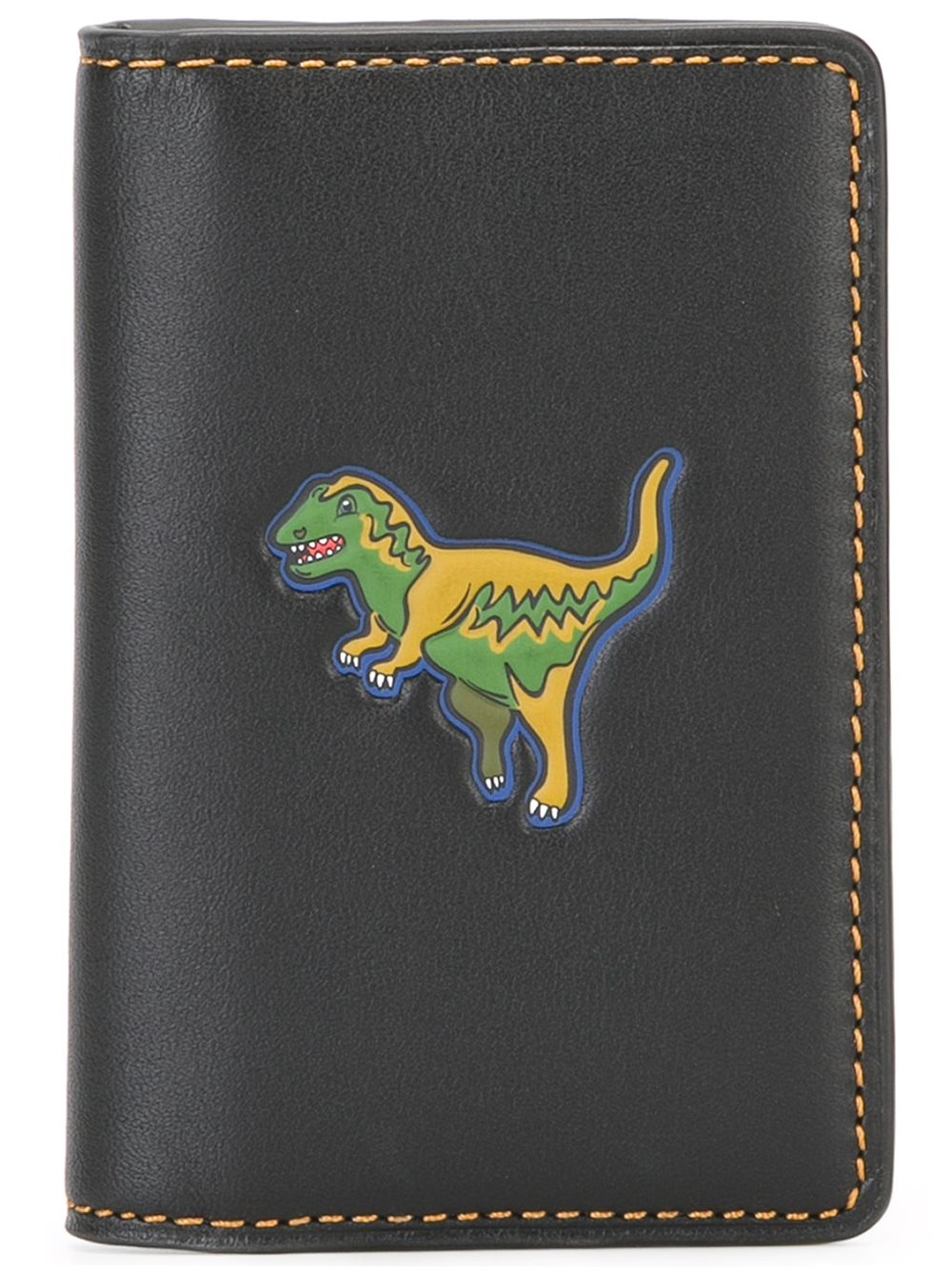 COACH Dinosaur Cardholder in Black for Men