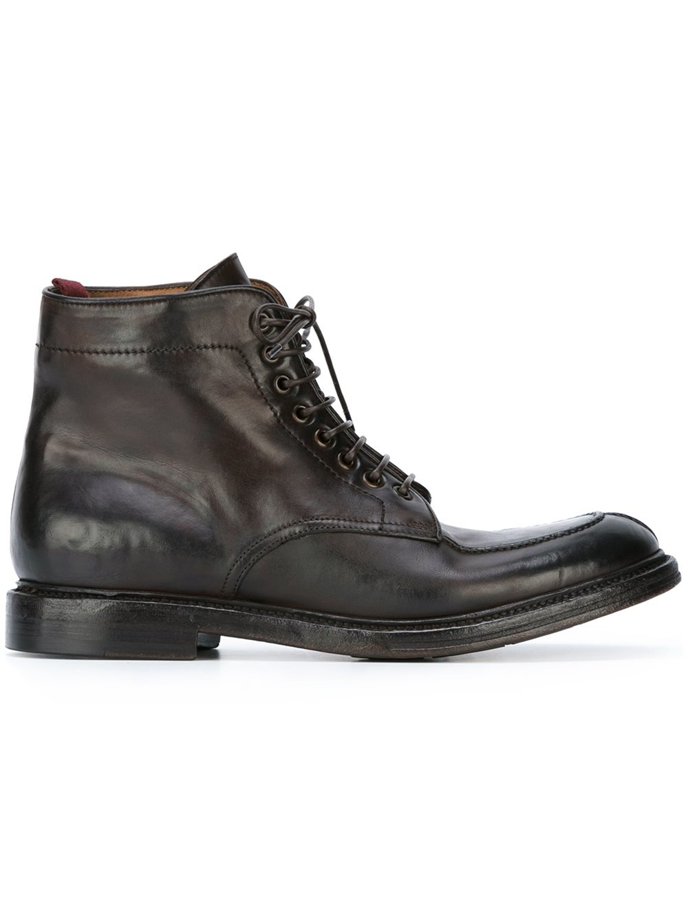 Lyst - Silvano Sassetti Lace-up Boots in Brown for Men