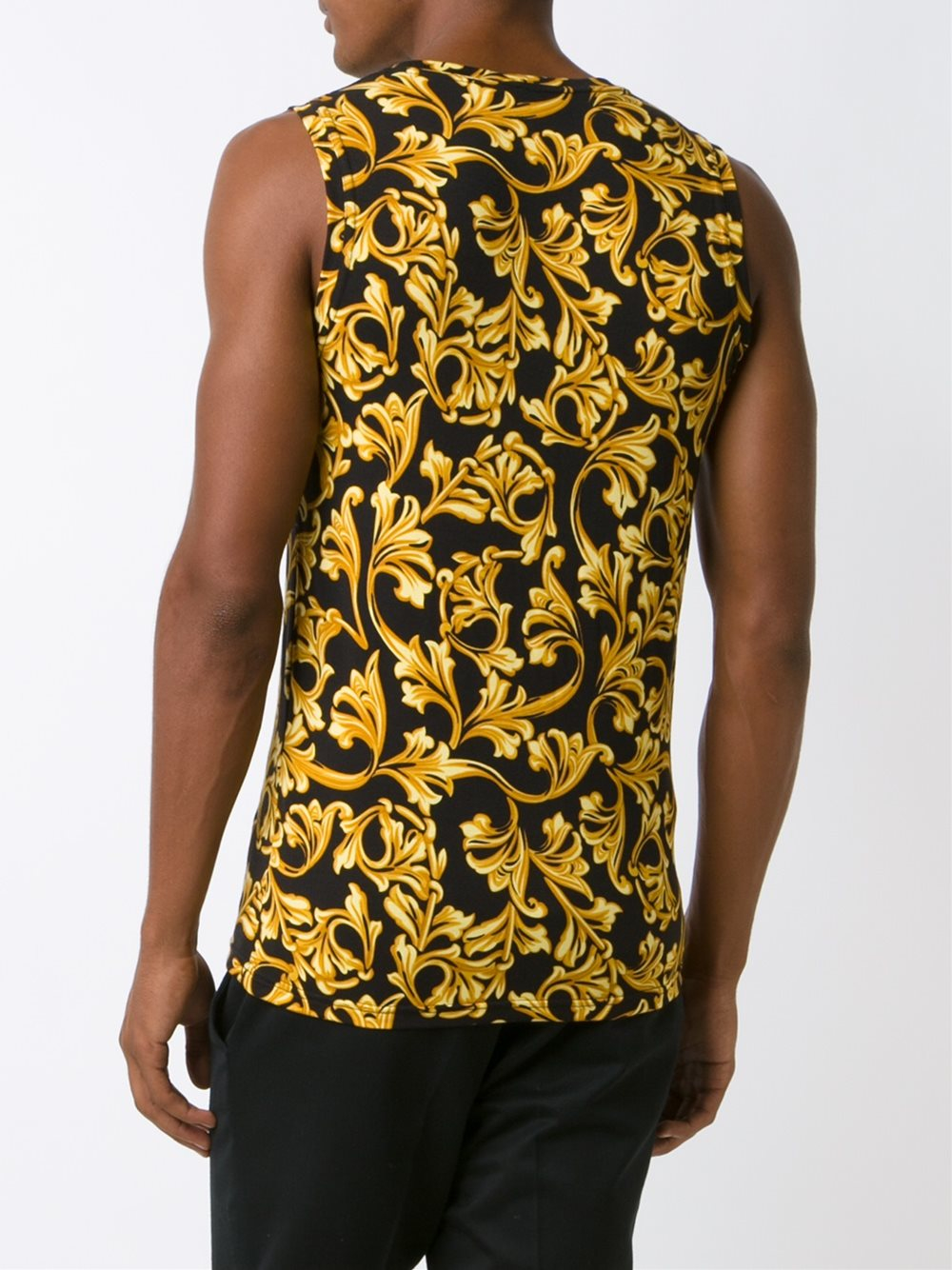 versace mens tank