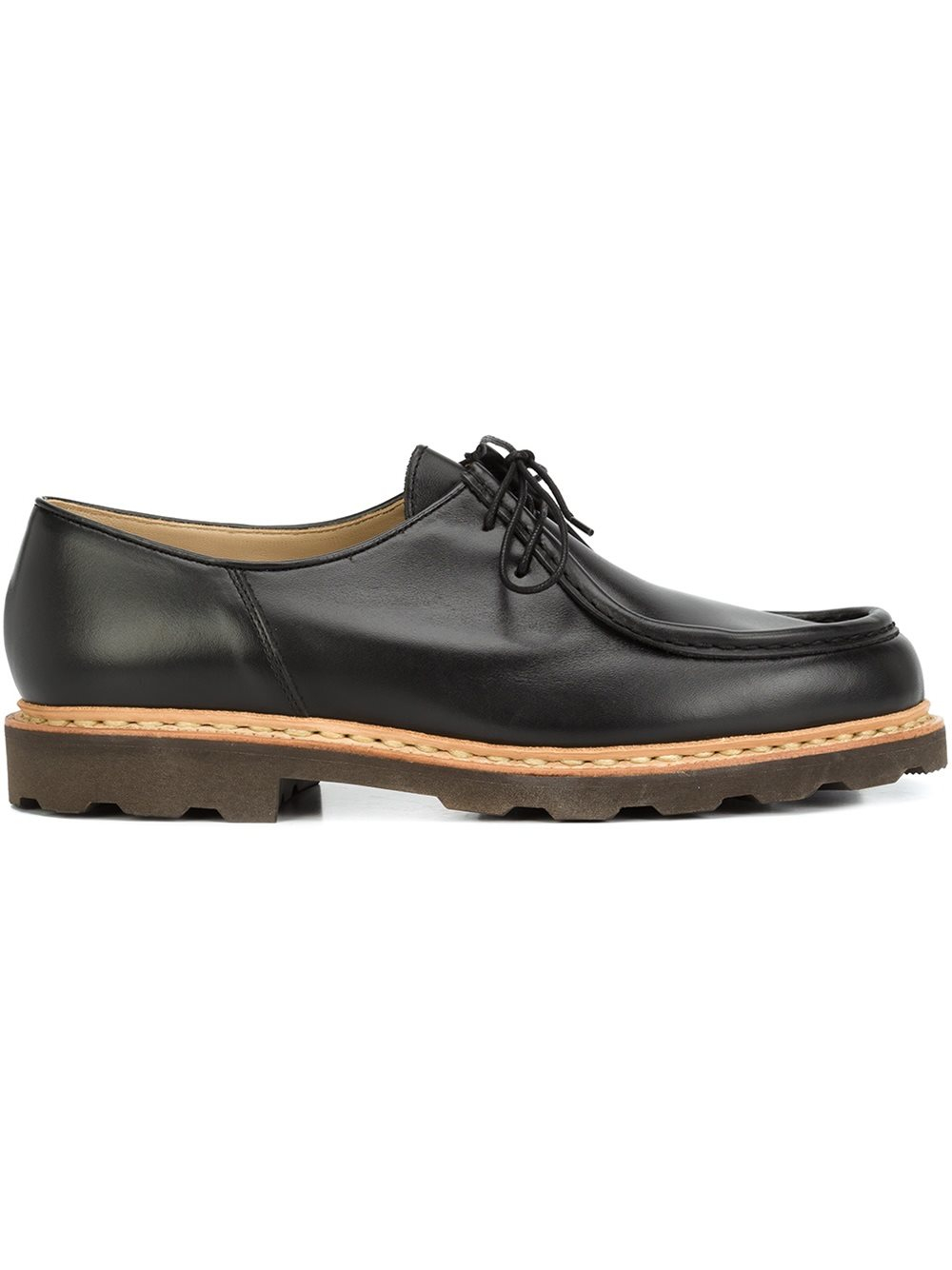Lyst - Lemaire Chunky Sole Oxford Shoes in Black for Men