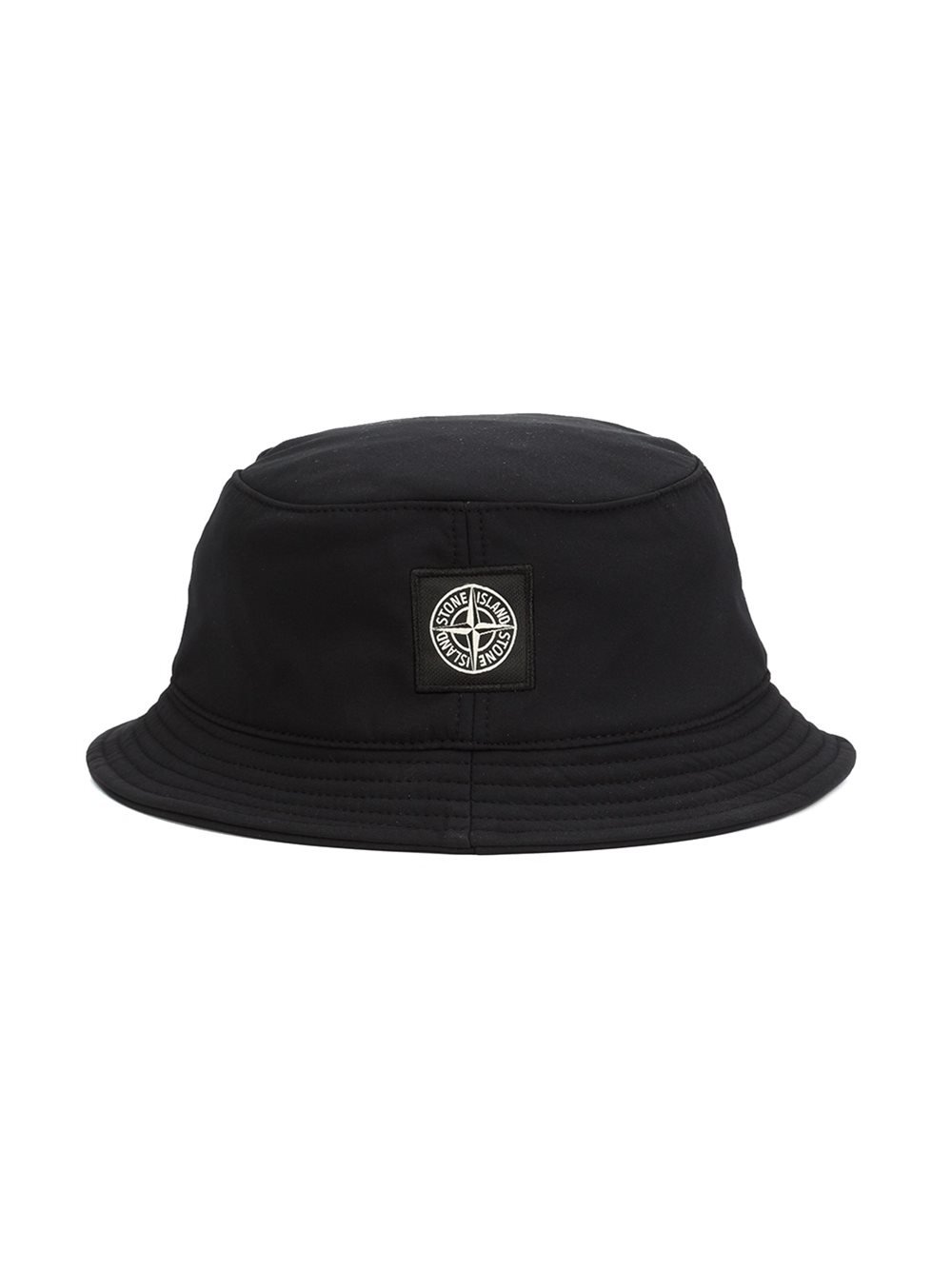 Stone Island Bucket Hat in Black for Men - Lyst