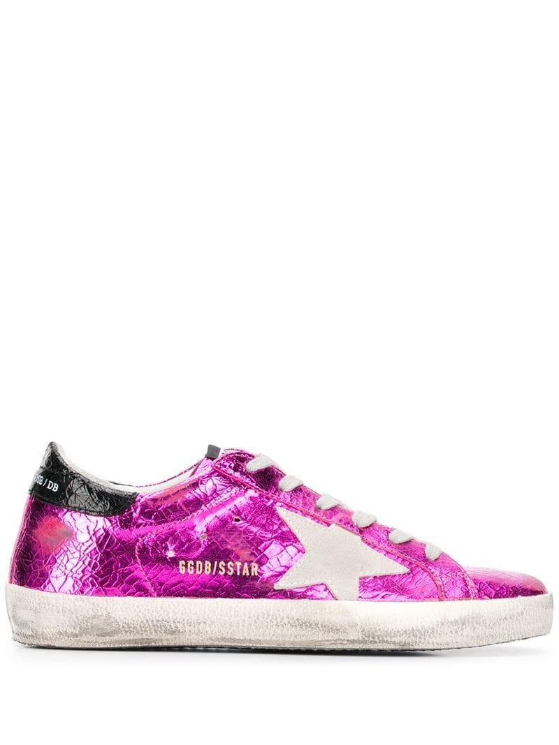 Lyst - Golden Goose Deluxe Brand Superstar Sneakers in Pink