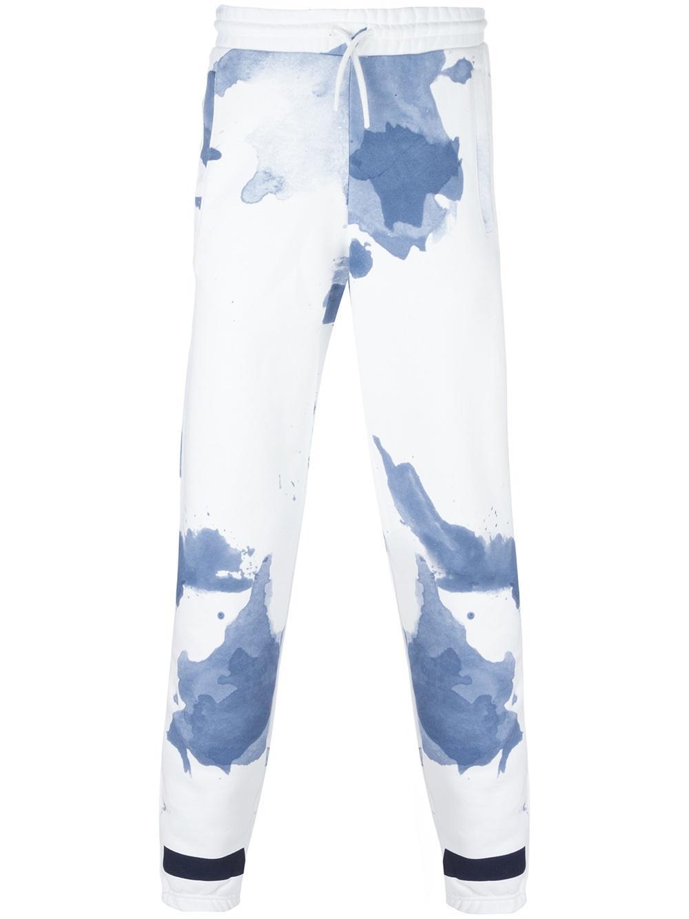 Off-White c/o Virgil Abloh Cotton Spots Print Sweatpants in White for ...