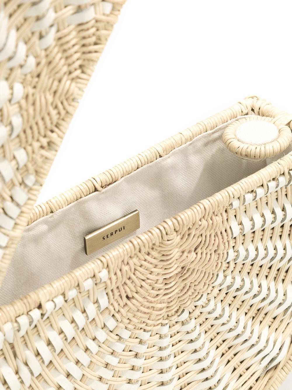 straw clutch handbag