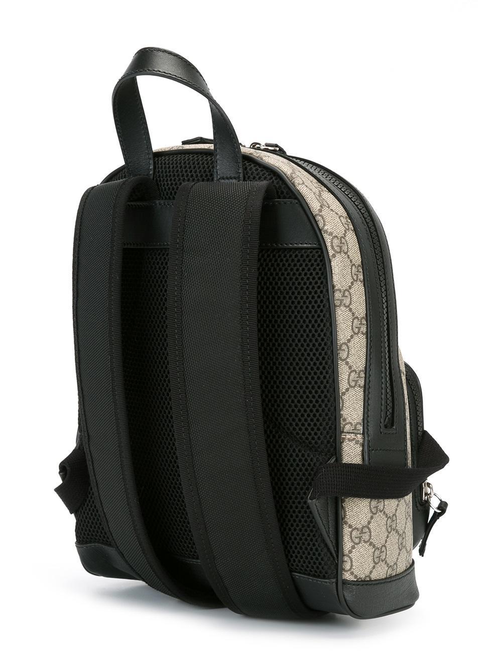 Gucci Canvas GG Supreme Small Backpack for Men - Lyst