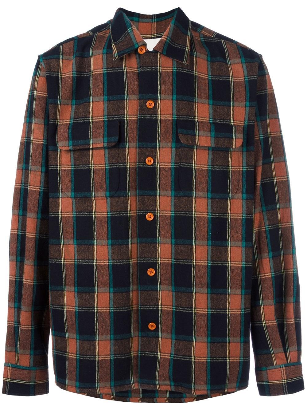 Levis DELUXE CHECK SHIRT Red - LVC DOGTOOTH RED