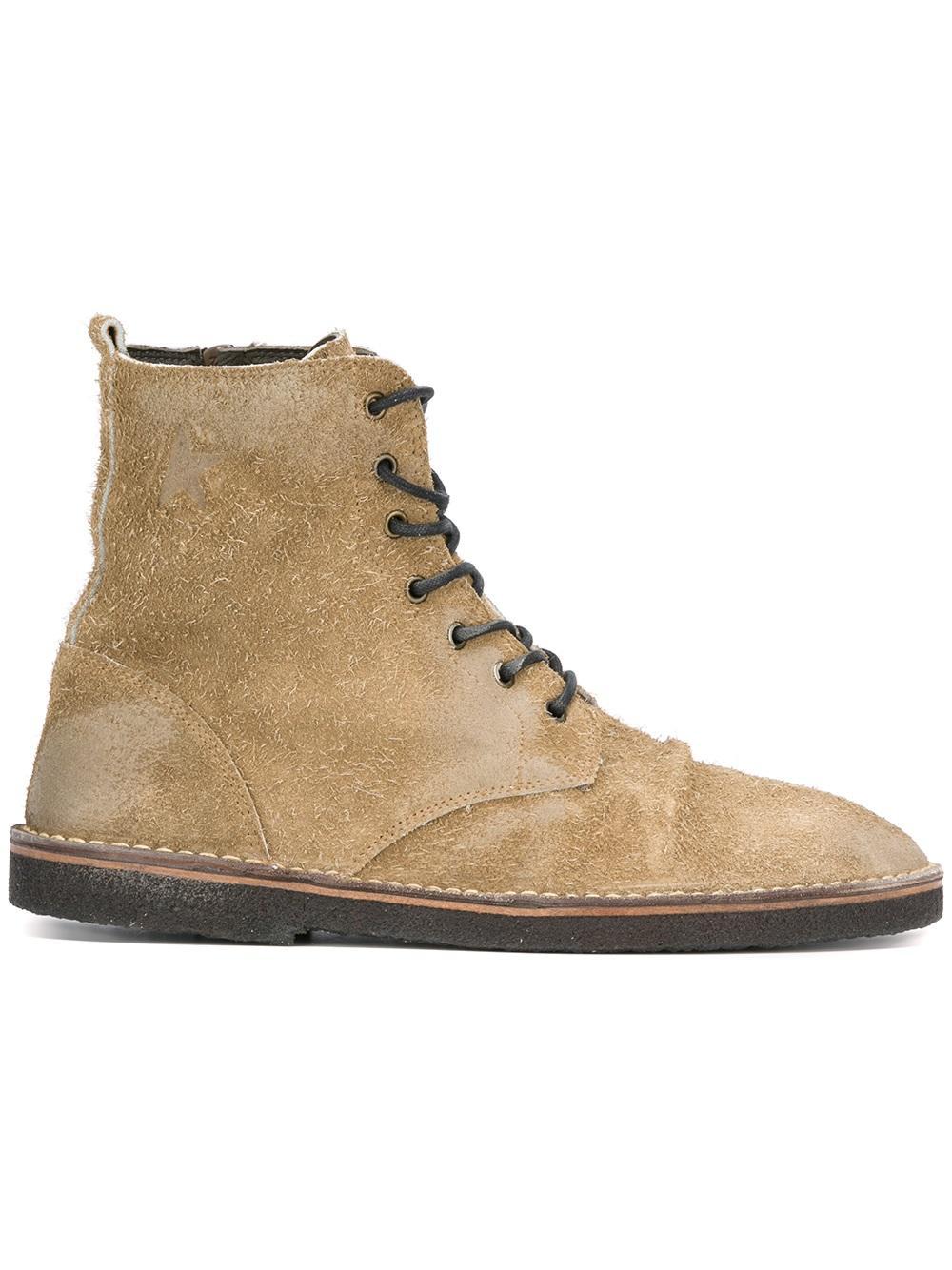 Golden goose deluxe brand 'gramercy' Boots in Green for Men Lyst