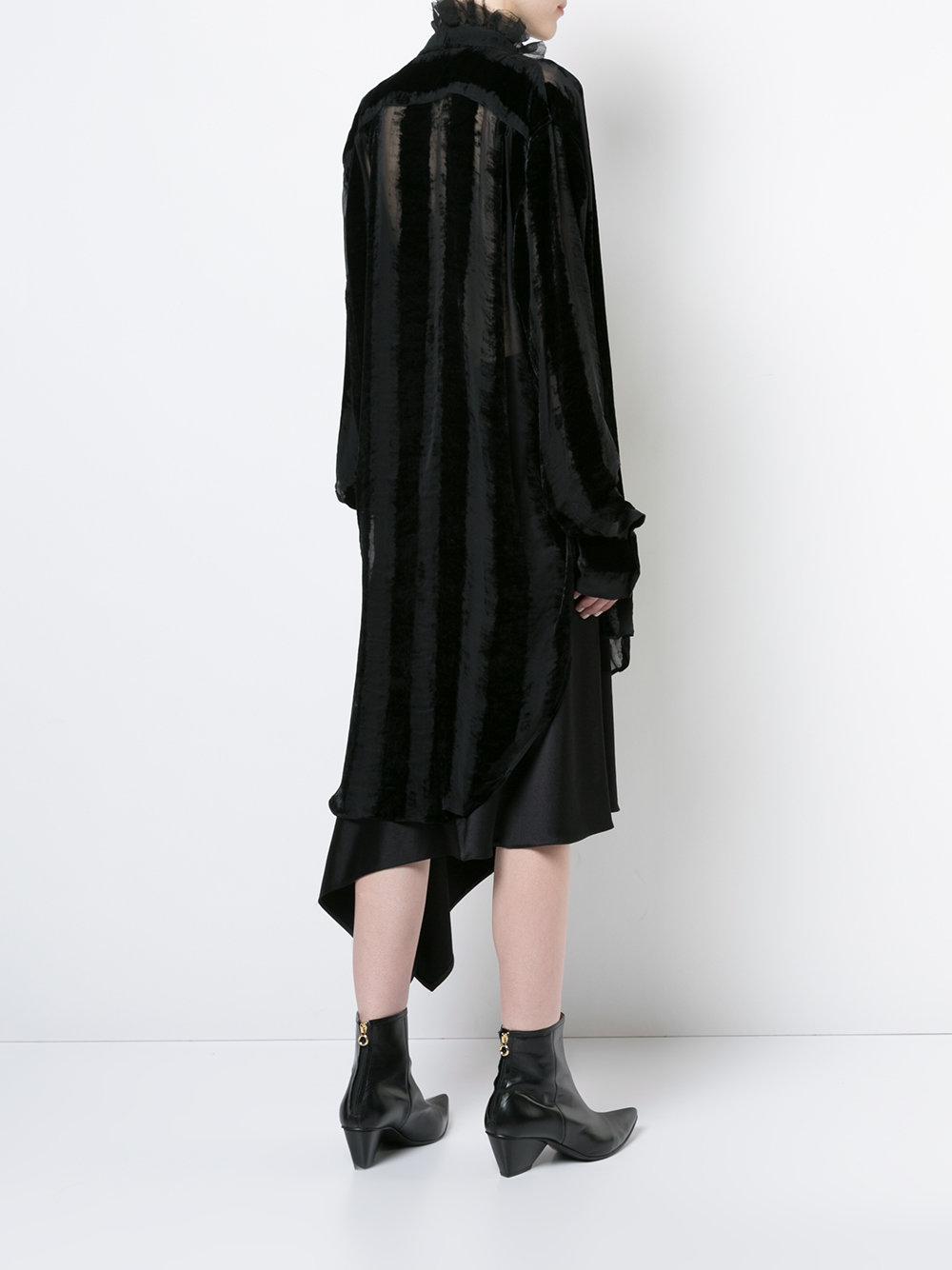 Ann Demeulemeester Velvet Burnout 