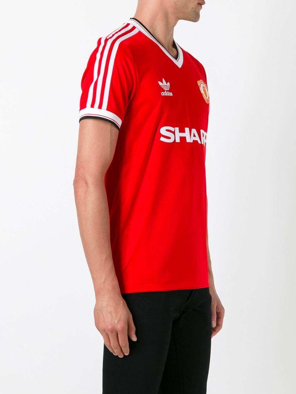 adidas manchester united originals 1990 home jersey xxl