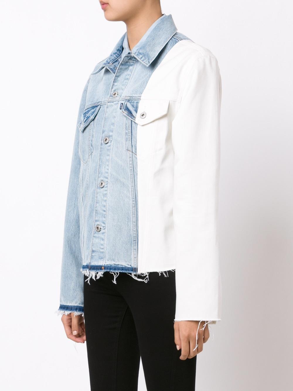 Off-White c/o Virgil Abloh X Levi's Made & Crafted Denim Jacket in Blue |  Lyst