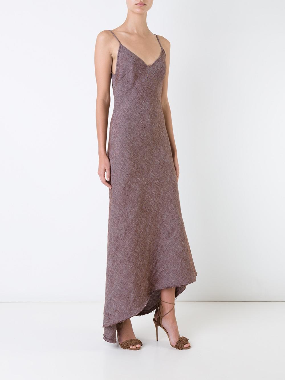 scanlan theodore silk bias slip dress