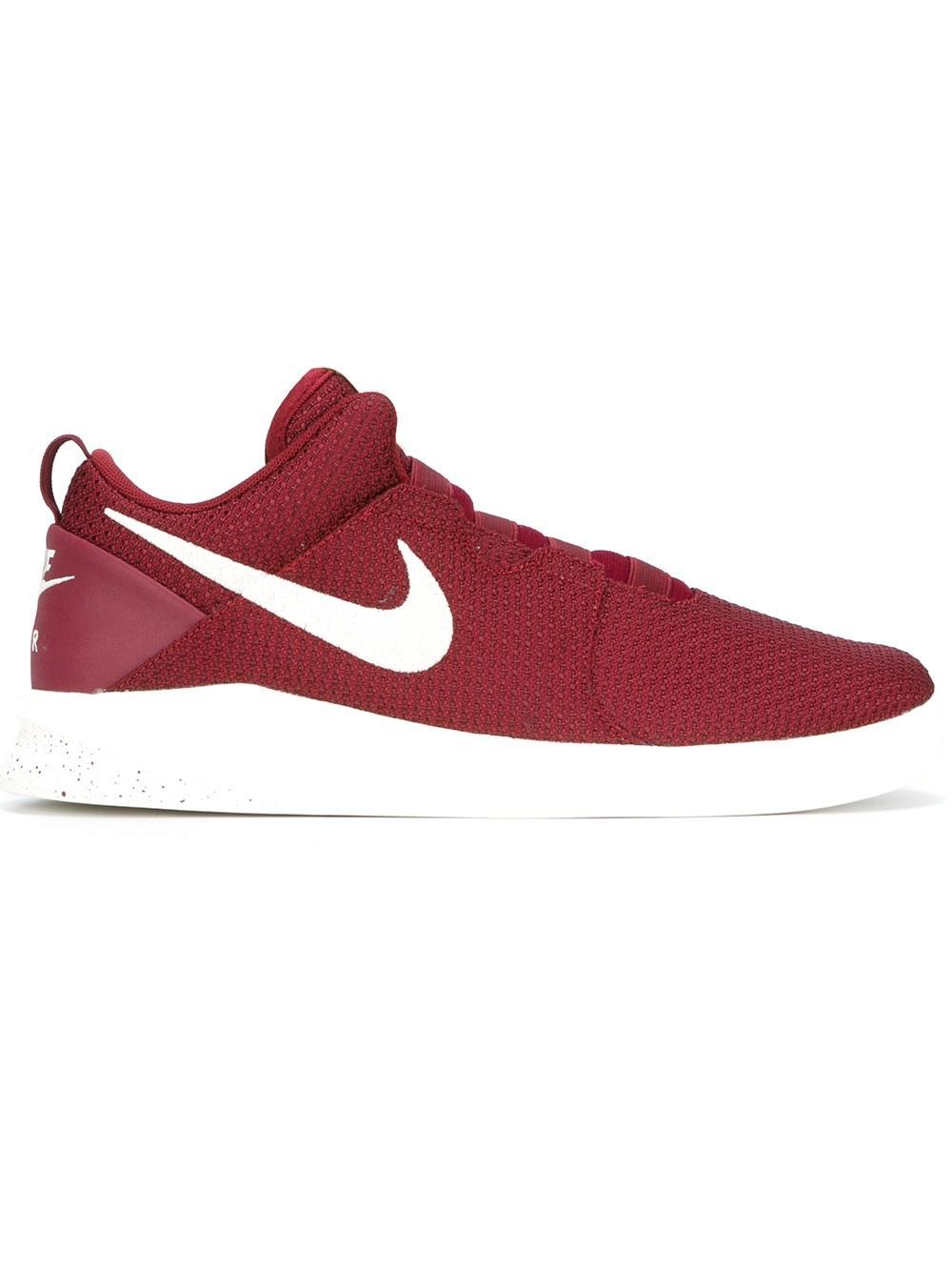nike red slip on