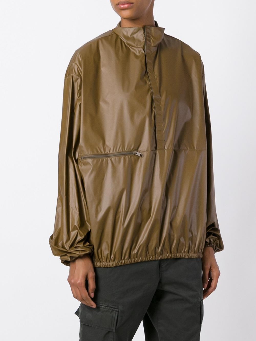 Yeezy Season 3 Windbreaker Jacket in Brown | Lyst