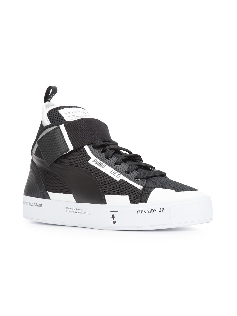 PUMA Synthetic X Ueg Hi-top Sneakers in Black for Men - Lyst