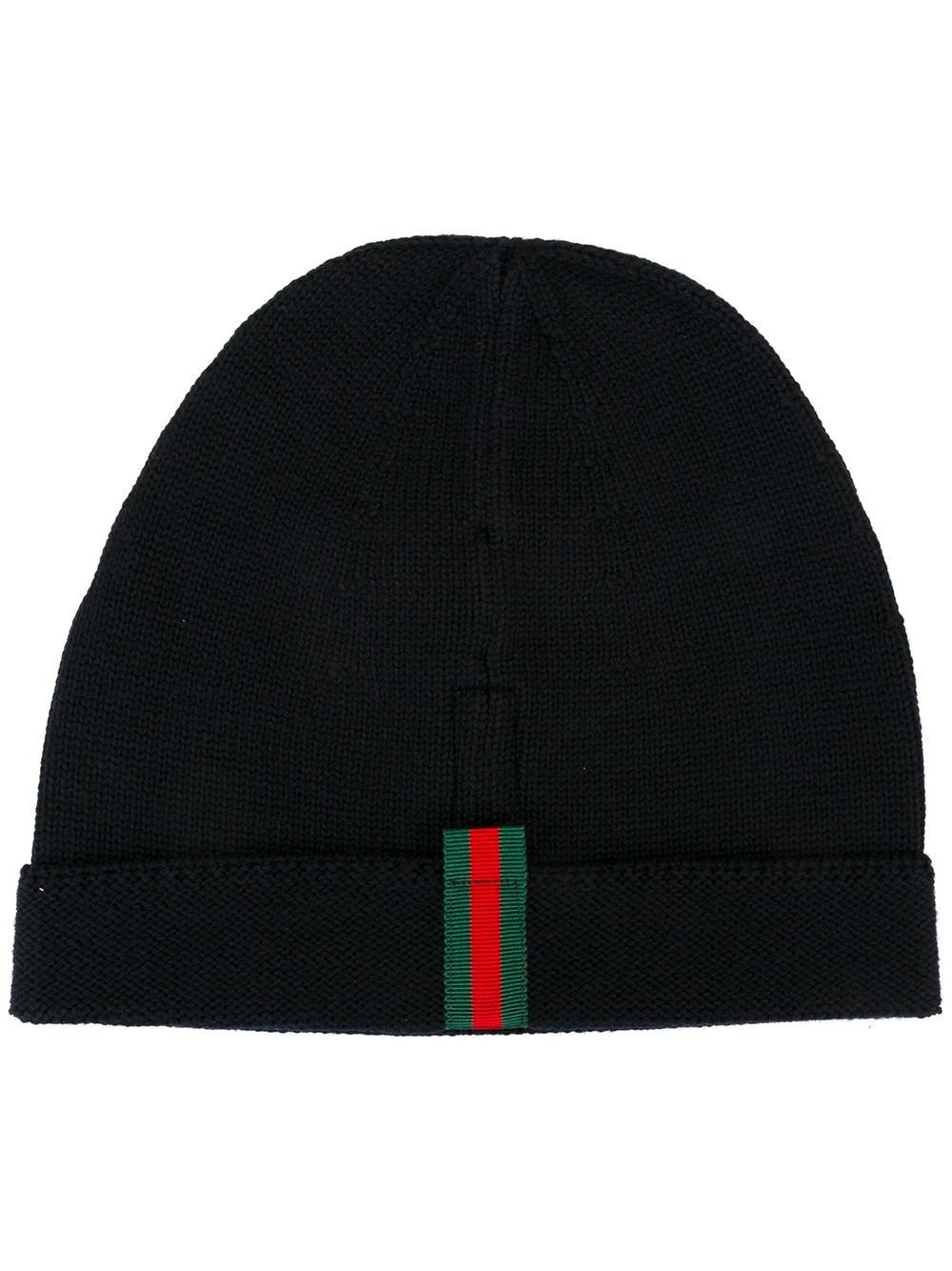 gucci stripe beanie