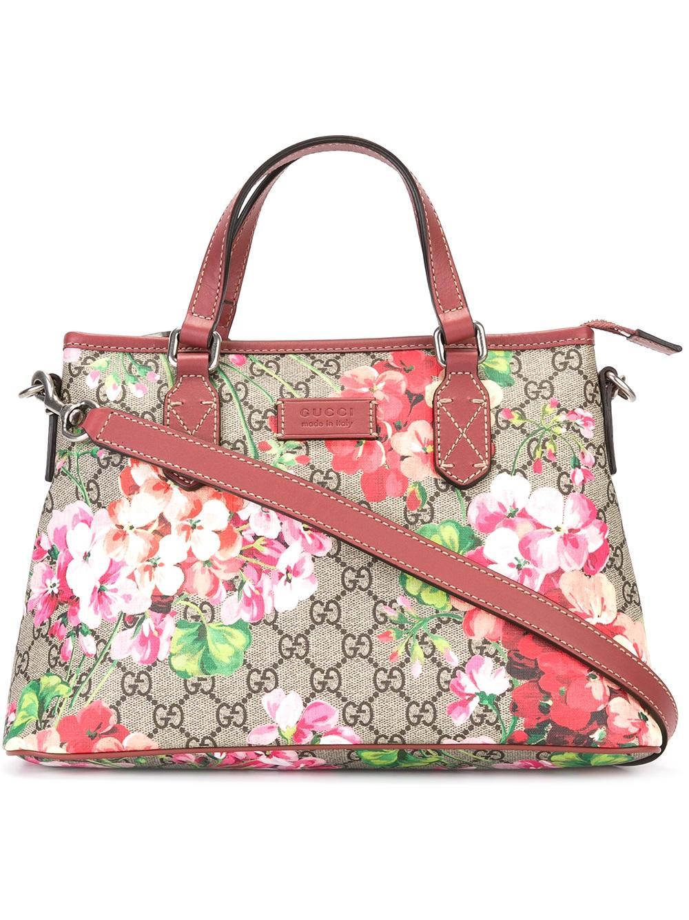 gucci bag floral print