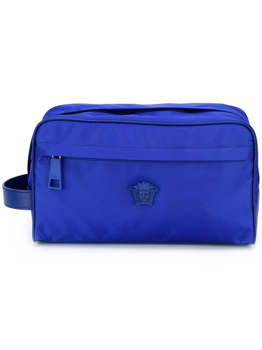 versace man bag blue