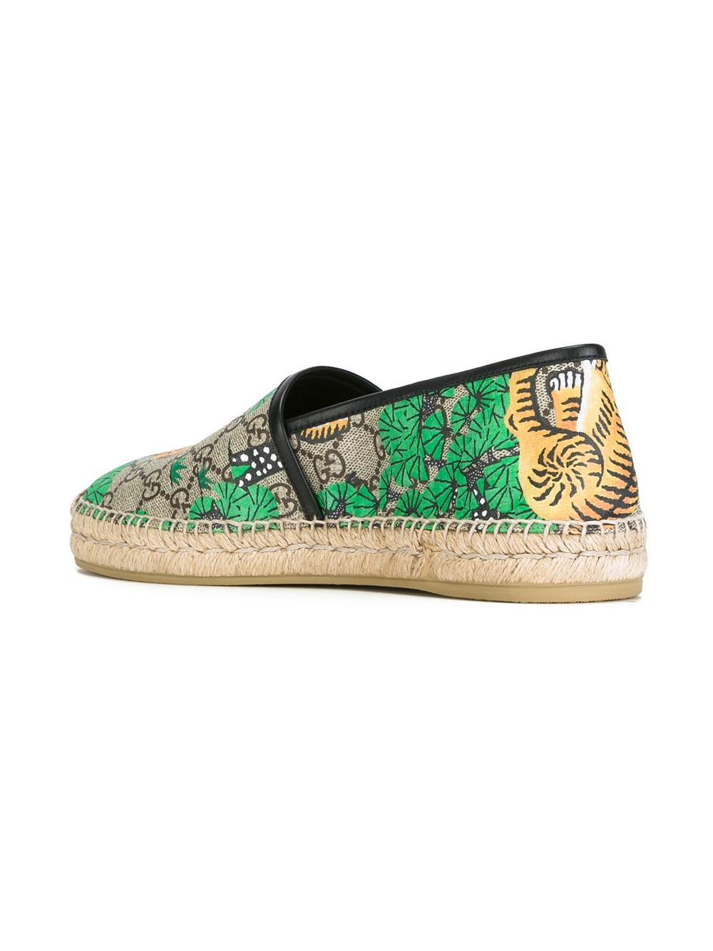 gucci tiger espadrilles