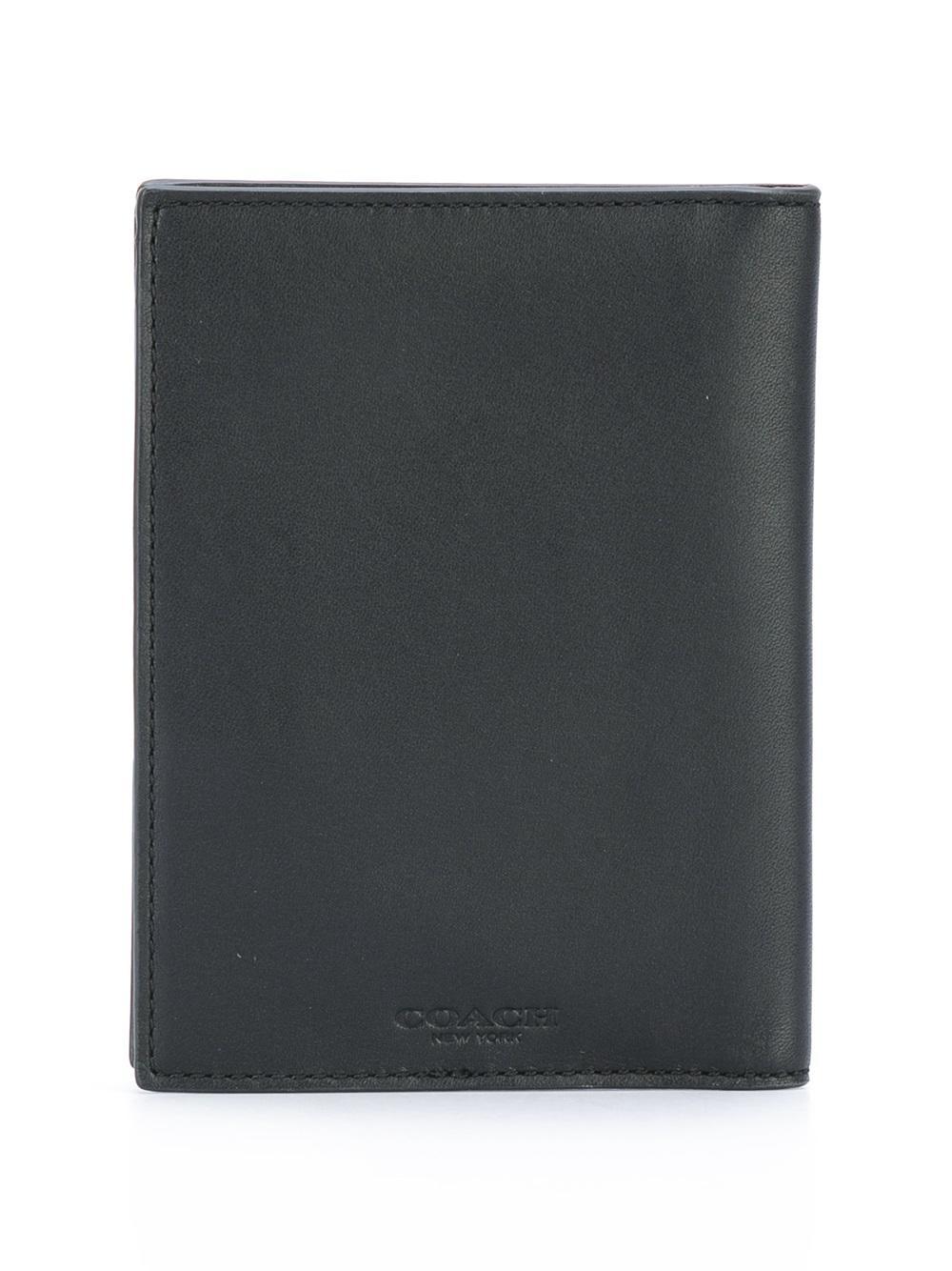COACH Leather Dinosaur Print Passport 