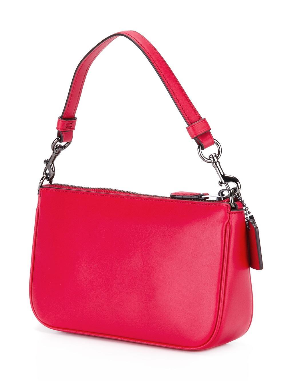 COACH Leather Nolita 19 Clutch in Red Lyst