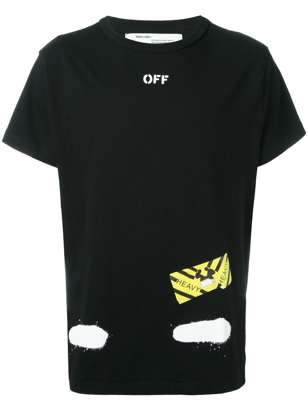 Off White T Shirt Spray Paint Online 