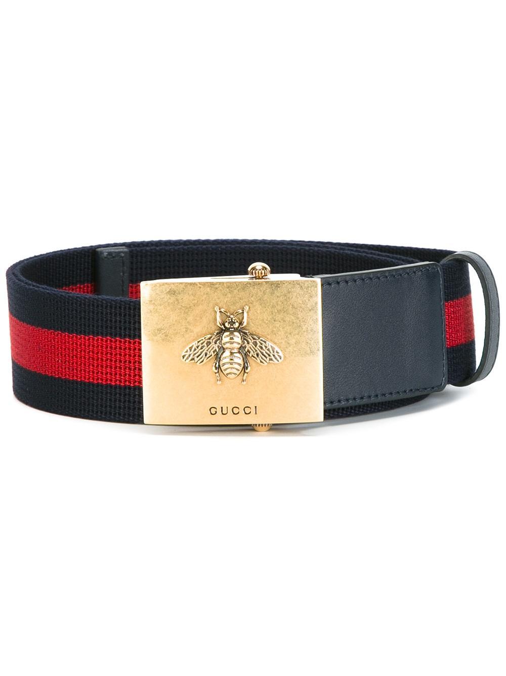 gucci bee buckle belt