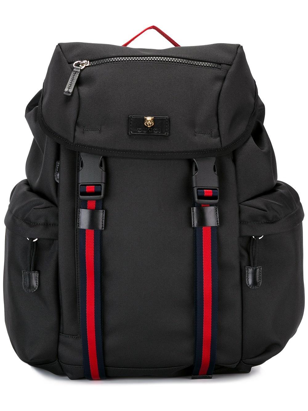 techno canvas backpack gucci