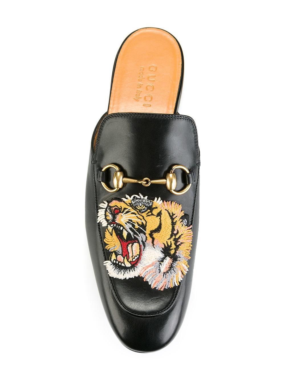 Kings Tiger Leather Mule in Black Leather (Black) for Men - Lyst