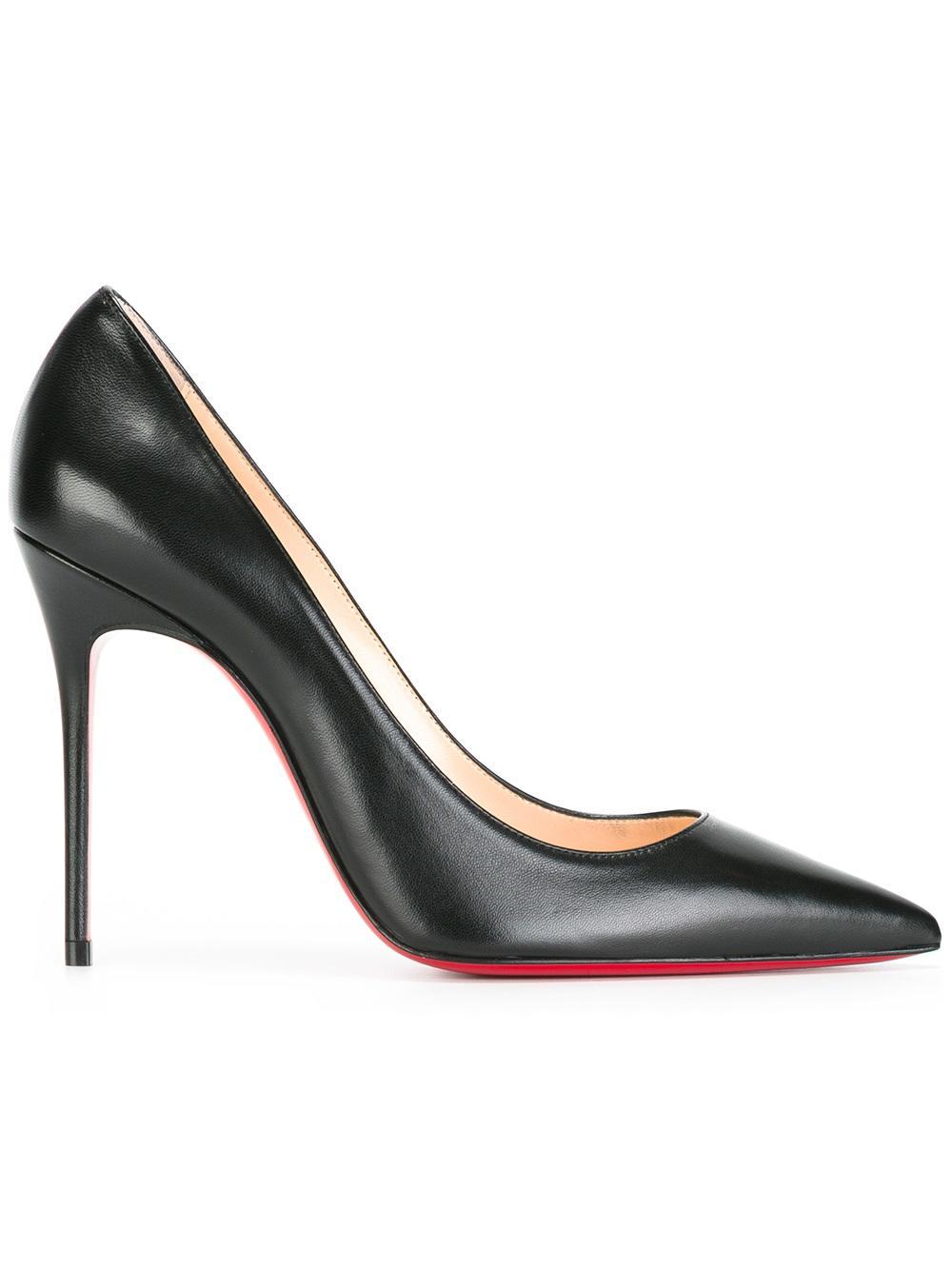 Christian Louboutin Leather Classic Pumps in Black Lyst