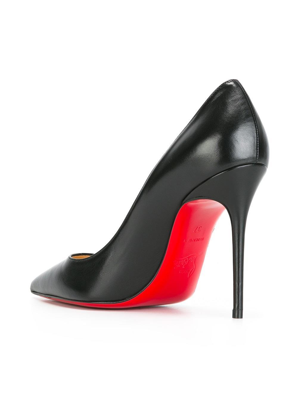 Christian Louboutin Leather Classic Pumps in Black Lyst