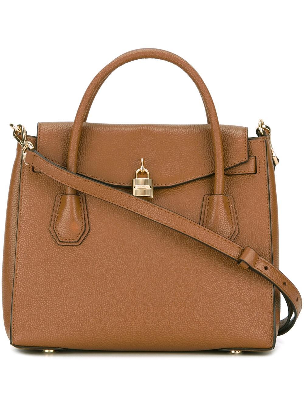 michael kors tote with lock