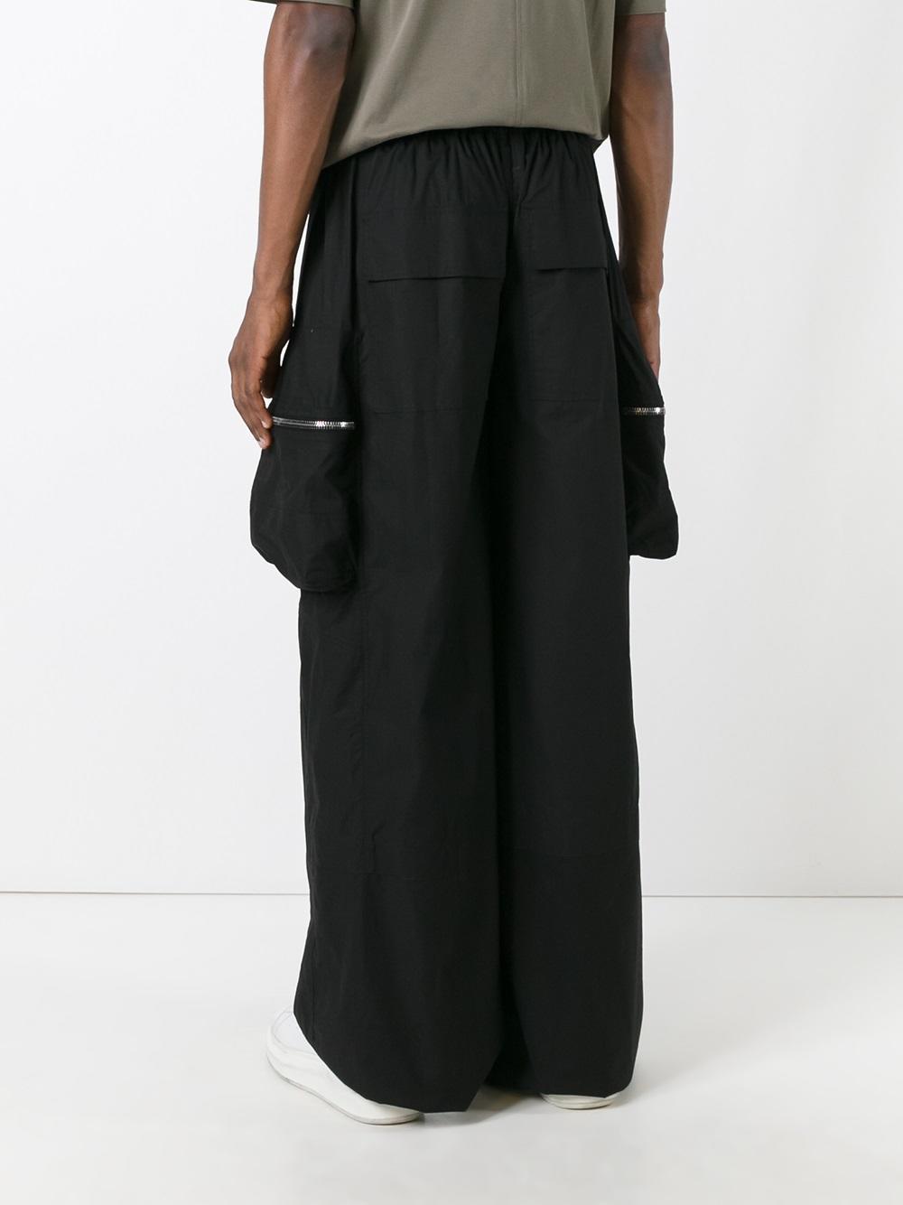 Rick Owens Cotton Drawstring Mega Cargo 