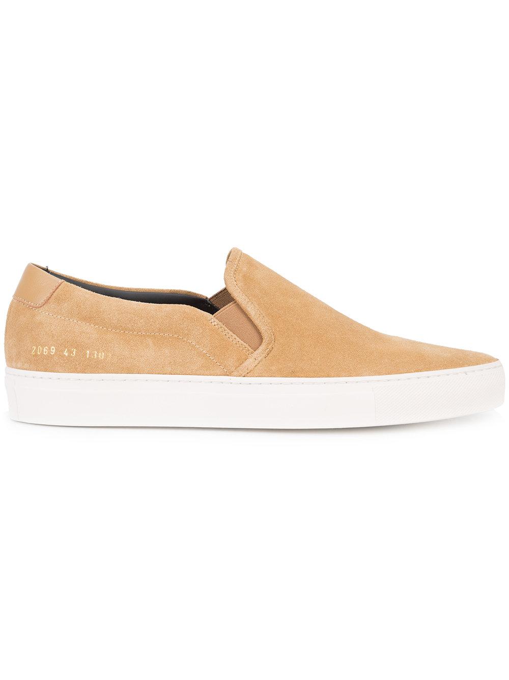 Common projects Slip-on Sneakers in Brown for Men | Lyst
