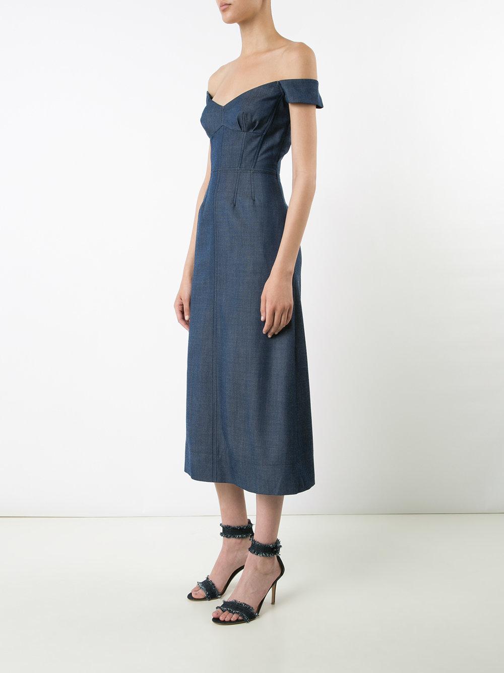 gabriela hearst denim dress