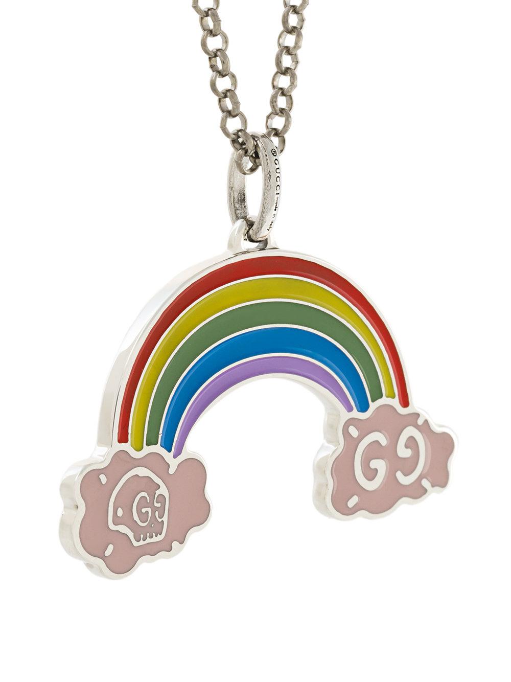 gucci rainbow necklace