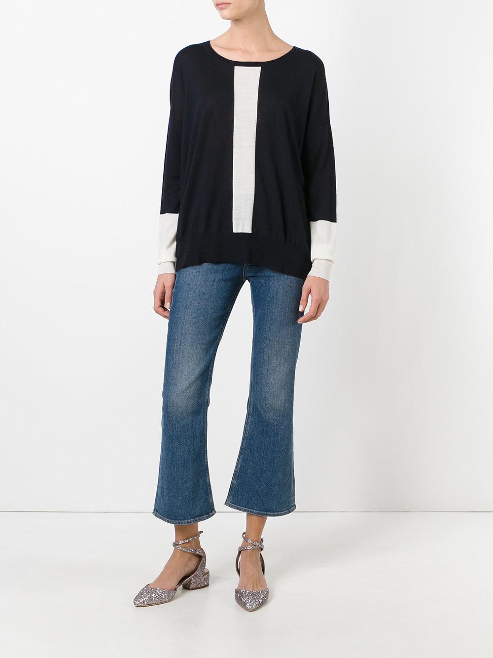 Lyst Chinti & Parker Boyfriend Stripe Sweater in Black